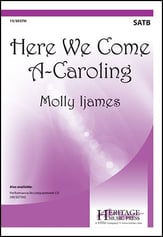 Here We Come A-Caroling SATB choral sheet music cover